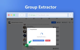 Group Extractor & Export Group Members - extractor.plus