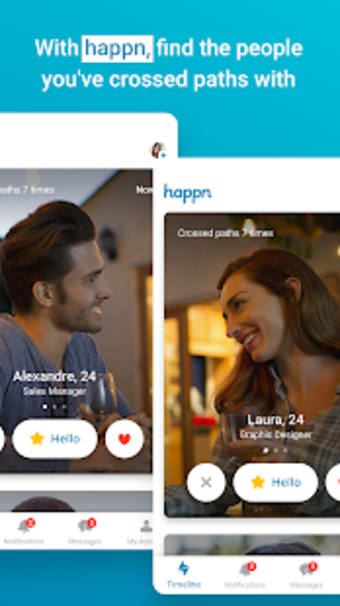 happn  Local dating app