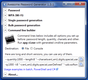 Awesome Password Generator Portable