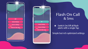 Flash on Call and SMS Call Fl