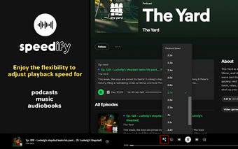 Spotify Playback Speed Controller - Speedify