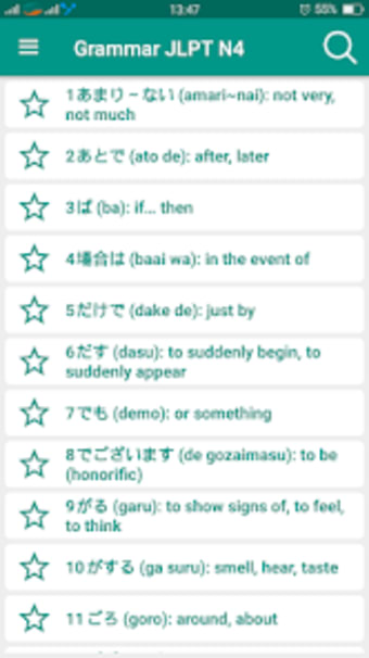 Japanese Grammar JLPT N4