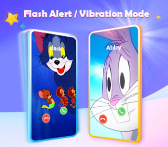 Cartoon Call Flash- Color Phone Anime Call Screen