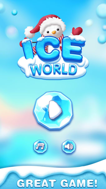 Ice World - Fill Up Cube Blast