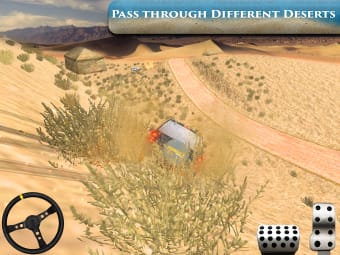 Desert Jeep off-road 4x4  Car Chaser Stunts