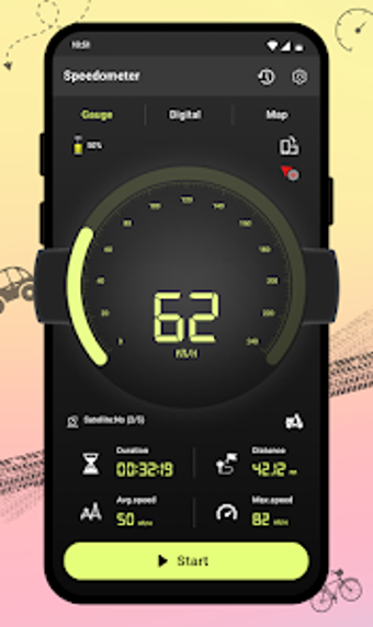 GPS Speedometer: Route Tracker