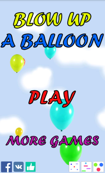 Blow up a balloon!