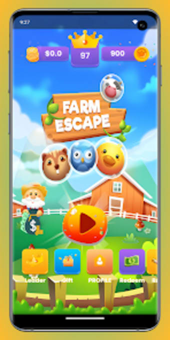 Farm Escape Reward Money