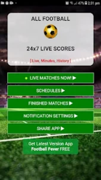 Football Soccer Live Scores