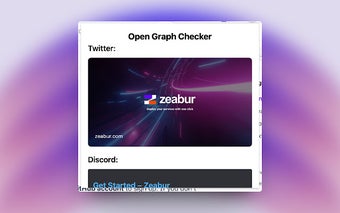 Open Graph Checker