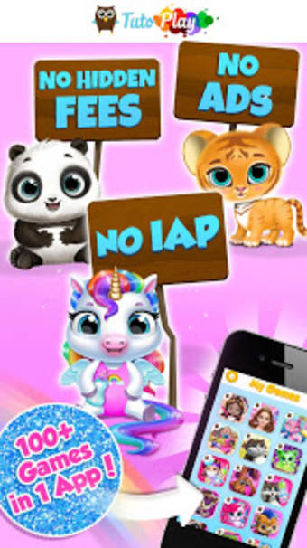 TutoPLAY - 100 Best Kids Games in 1 App
