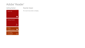Adobe Reader Touch para Windows 10