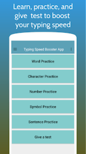 Typing Test App for Govt Exams
