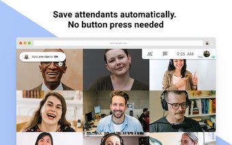 Google Meet Attendance List