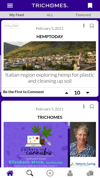 TRICHOMES Community App
