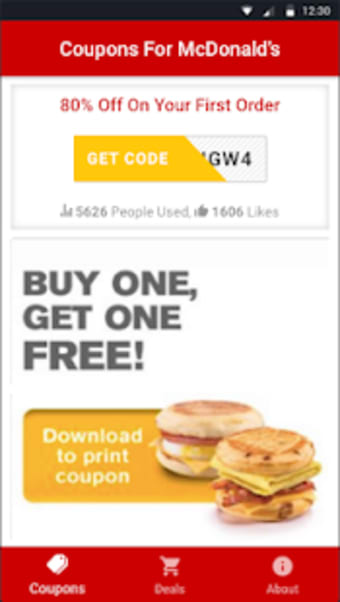 Coupons For McDonalds