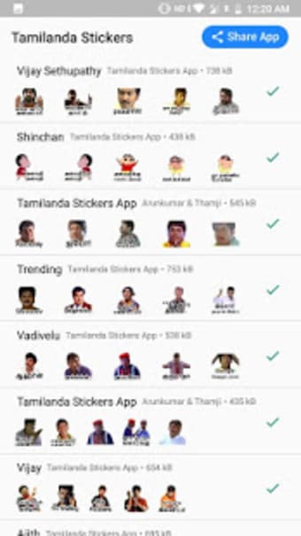 Tamilanda: Tamil stickers WA Status WAStickerApps