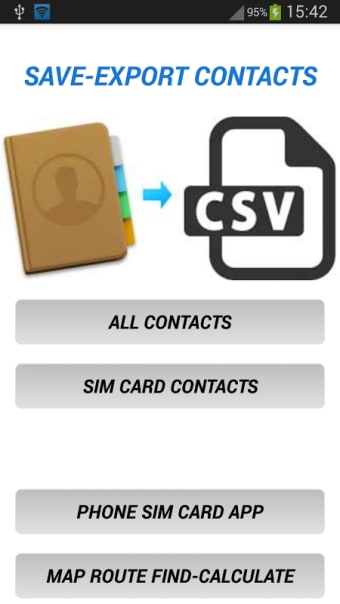 Save-Export Contacts