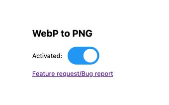 WebP to PNG Downloader