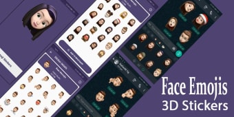 Face Emoji Stickers - WaStickerApps
