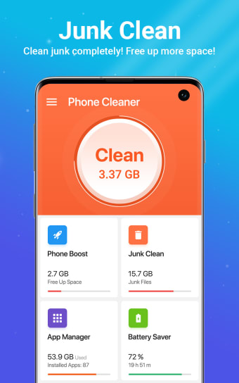 Smart Cleaner: Cache  Junk Cleaner Phone Booster