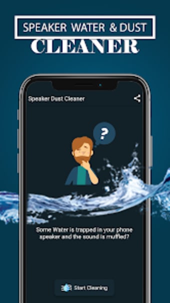 Speaker cleaner - Remove Water