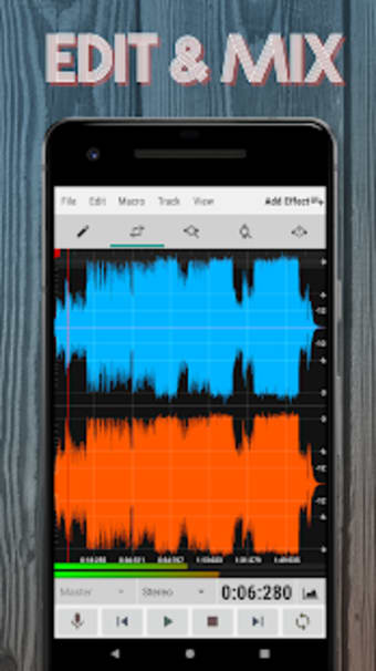 WaveEditor for Android Audio Recorder  Editor