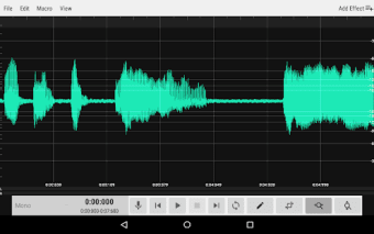 WaveEditor for Android Audio Recorder  Editor