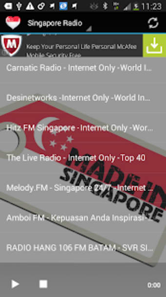 Singapore Radio Stations
