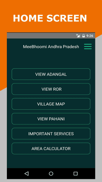 Andhra Pradesh Land -MeeBhoomi