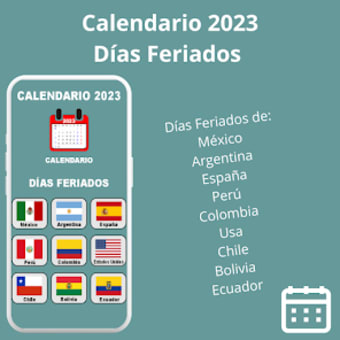 Calendario 2023- Días Feriados