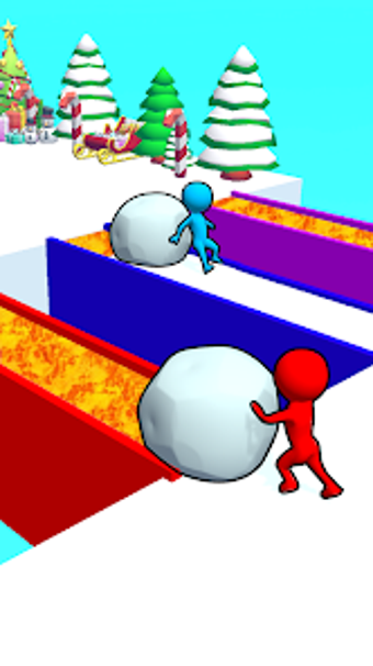 Snow Roll 3D - Fun Race