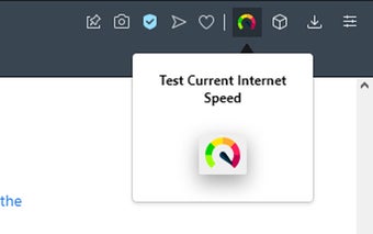 Speed test