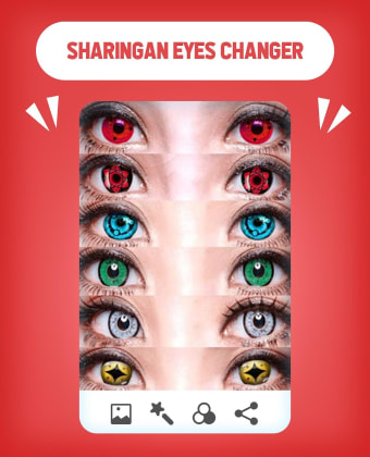 Sharingan Eyes Changer - Sharingan Camera Effect