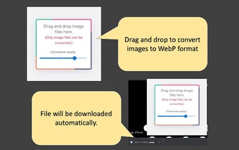 Drag and Drop Webp Converter