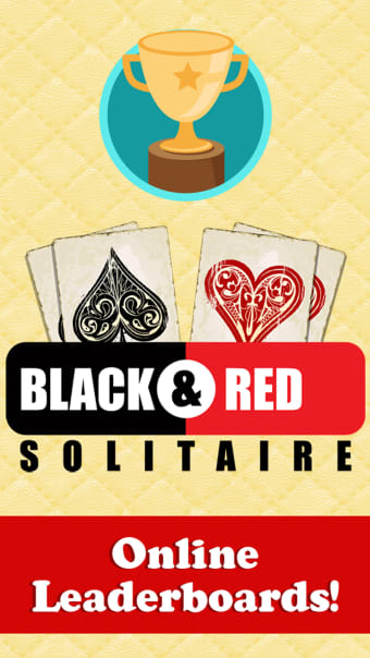 Black and Red Solitaire Casual Family Fun Card Wars Free