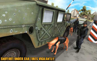 Border Police Dog Duty: Sniffer Dog Game