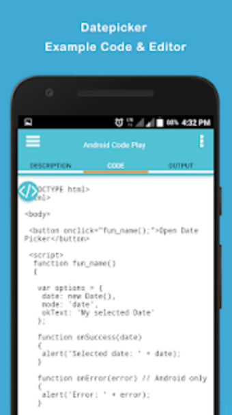 Learn Android Code Play iOS Windows hybrid app