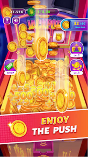 Coin Pusher-Dice Social Game
