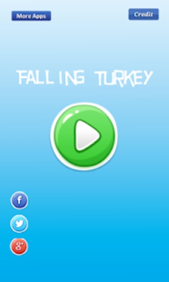 Falling Turkey - avoid eagle