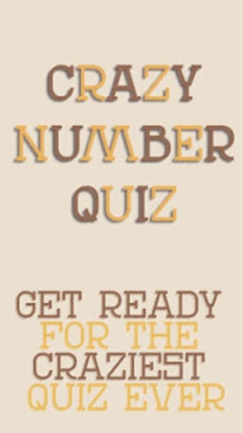 Crazy Number Trivia Quiz Free