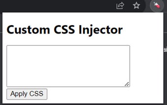 Custom CSS Injector