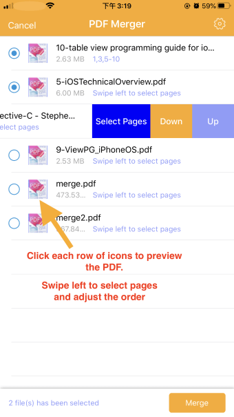 PDF Merge  PDF Splitter