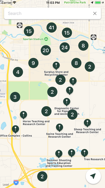 MSU Campus Maps