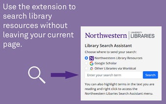 Northwestern Libraries Search Assistant