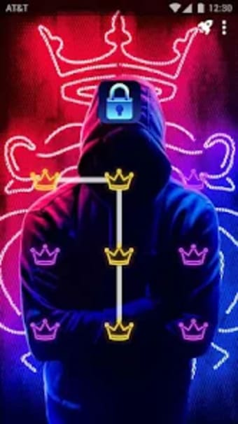 Neon Crown - App Lock Master T