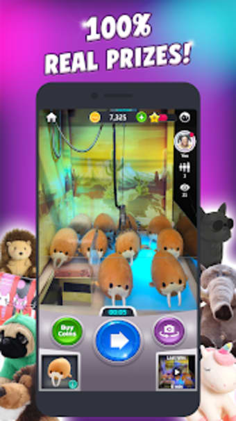 Clawee - A Real Claw Machine  Crane Game Online