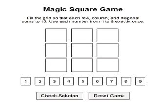 Magic Square Puzzle