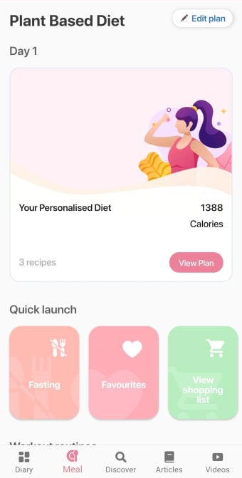 Plant Based Diet Recipes App