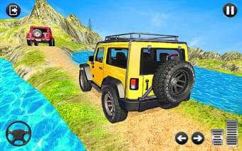 Offroad SUV Jeep Car Driving